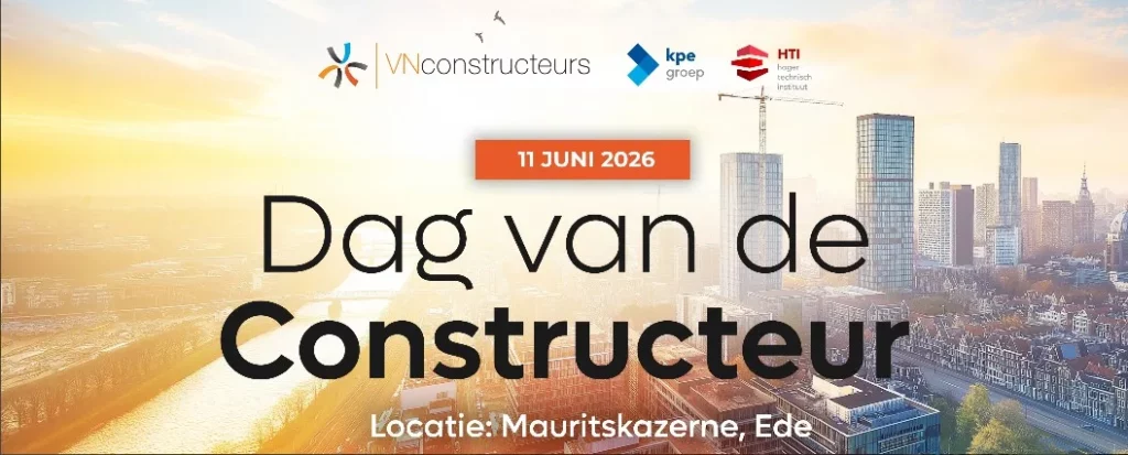 Logo Dag van de Constructeur 2026 Poster Dag van de Constructeur.